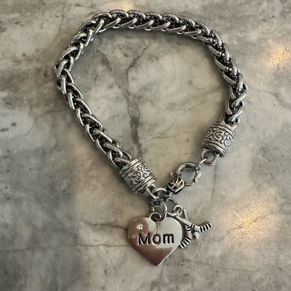 Sportybella Hockey Mom bracelet